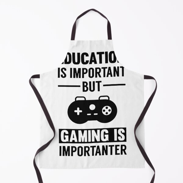 Item preview, Education Is Important But Gaming Is Importanter designed and sold by Funny Tee.