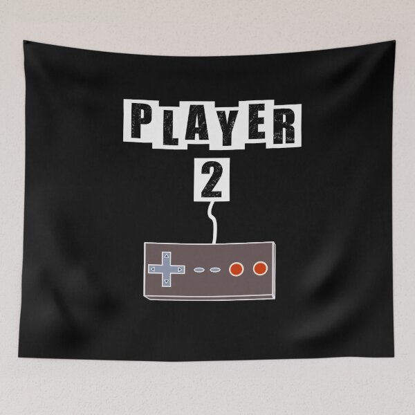 Item preview, Player Two Old School Controller - Black designed and sold by BusyMonkeys.