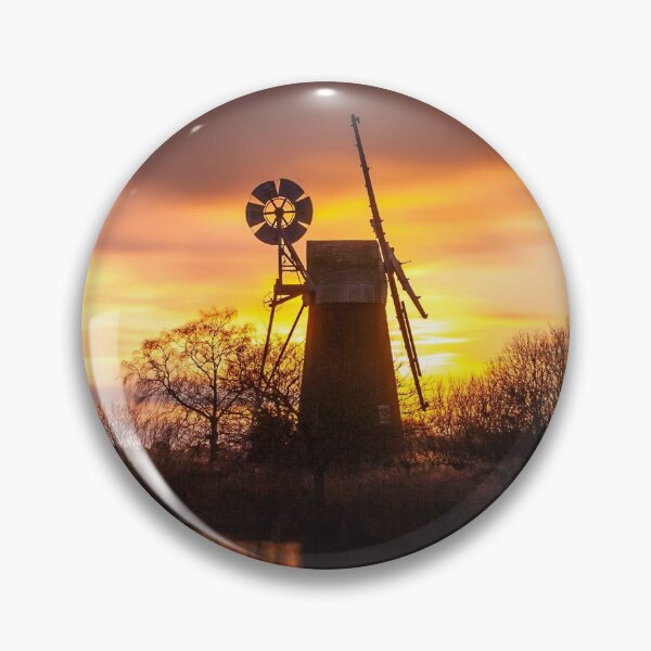 Item preview, Turf Fen Mill Sunset designed and sold by dp-images.