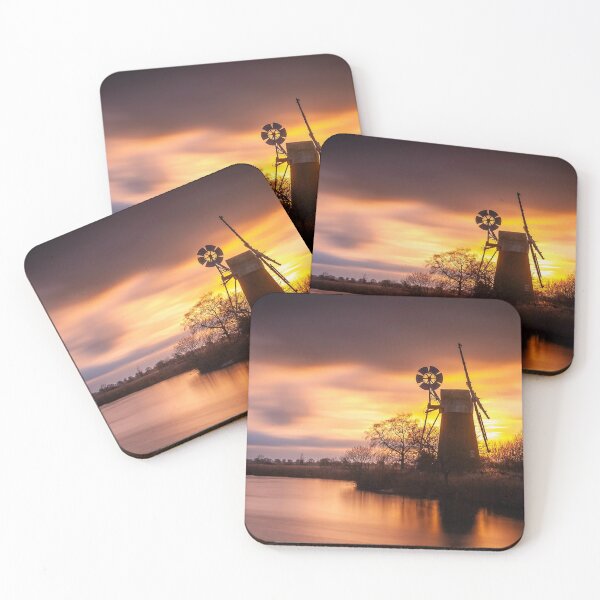 Item preview, Turf Fen Mill Sunset designed and sold by dp-images.