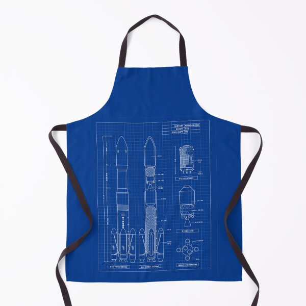 Aperçu de l'œuvre H-IIB JAXA Rocket (Blueprint-Vertical-English) créée et vendue par BGALAXY.