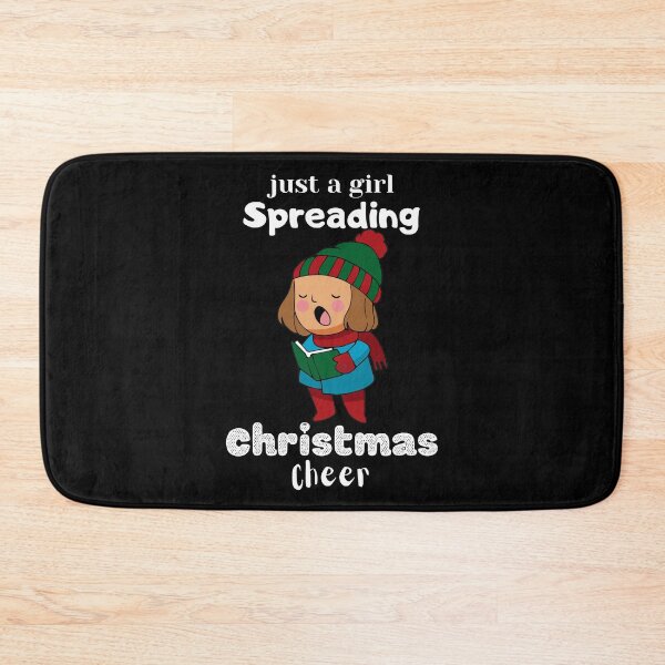 Item preview, Just a girl spreading Christmas cheer designed and sold by crazy merchs.