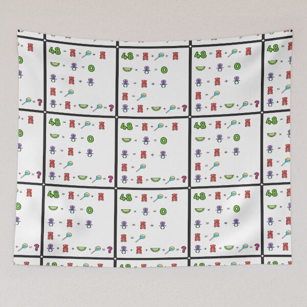 Item preview, Candy Math Equations  designed and sold by MacCurious.