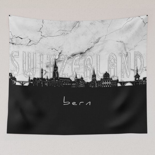 Item preview, bern skyline marble designed and sold by BekimART2.
