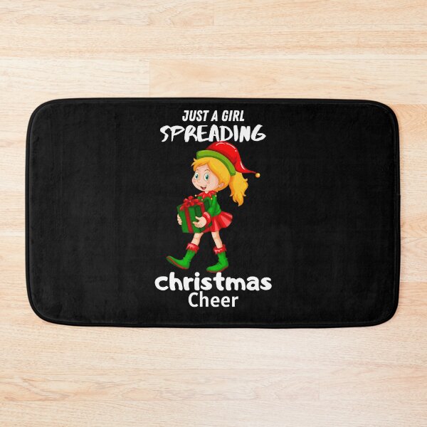 Item preview, Just a girl spreading Christmas cheer designed and sold by crazy merchs.