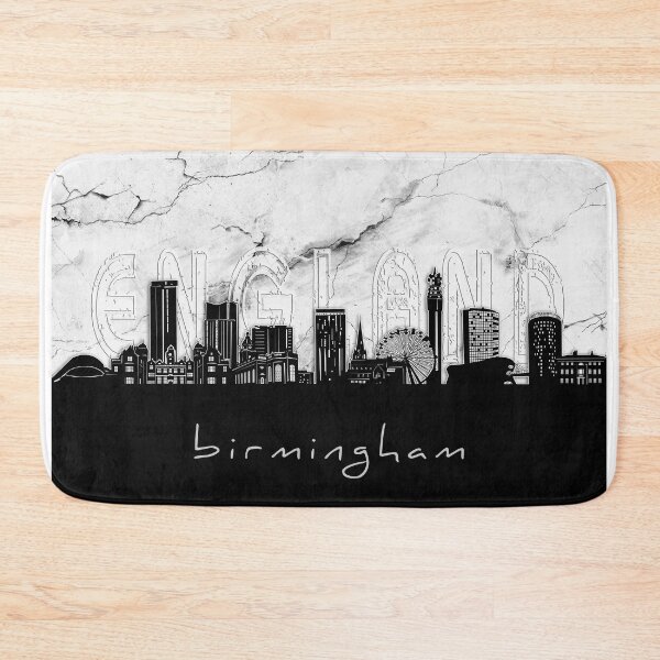 Item preview, birmingham skyline marble designed and sold by BekimART2.