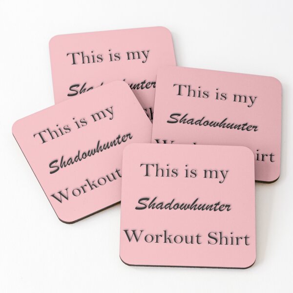 Item preview, This is my Shadowhunter Workout Shirt designed and sold by ordinarysummer.