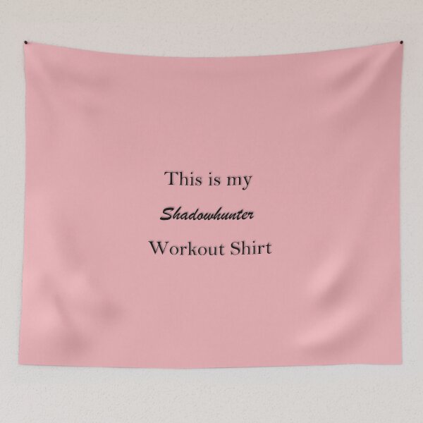 Item preview, This is my Shadowhunter Workout Shirt designed and sold by ordinarysummer.