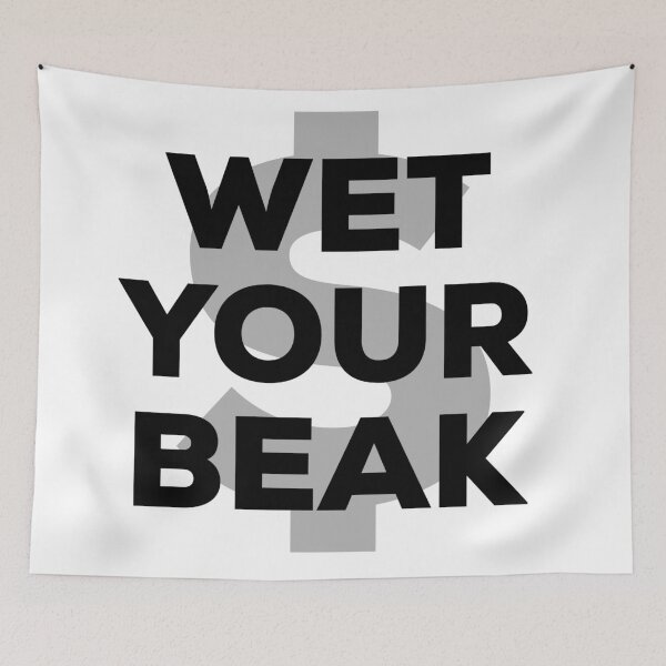 Item preview, Wet your beak designed and sold by PlusDesign4U.