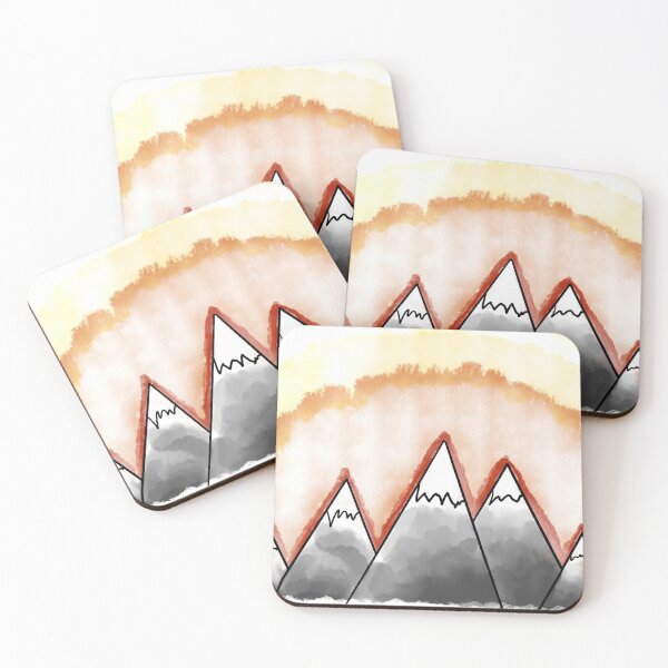 Item preview, Sunset Mountains designed and sold by The Homegrown Witch.