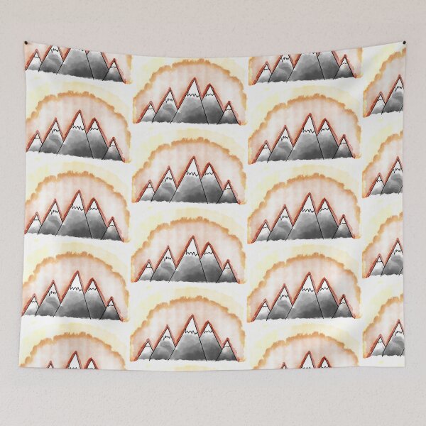 Item preview, Sunset Mountains designed and sold by The Homegrown Witch.