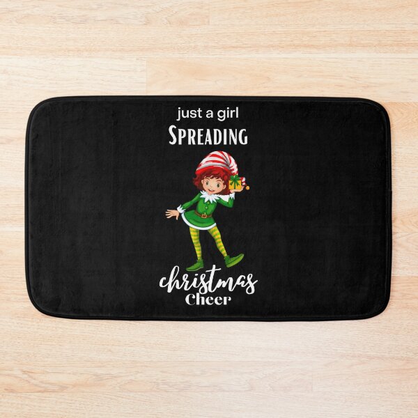 Item preview, Just a girl spreading Christmas cheer designed and sold by crazy merchs.