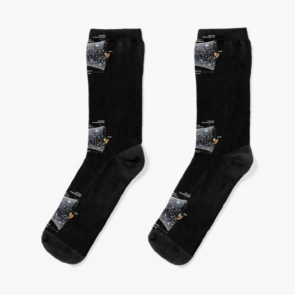 Shape of the universe Socks