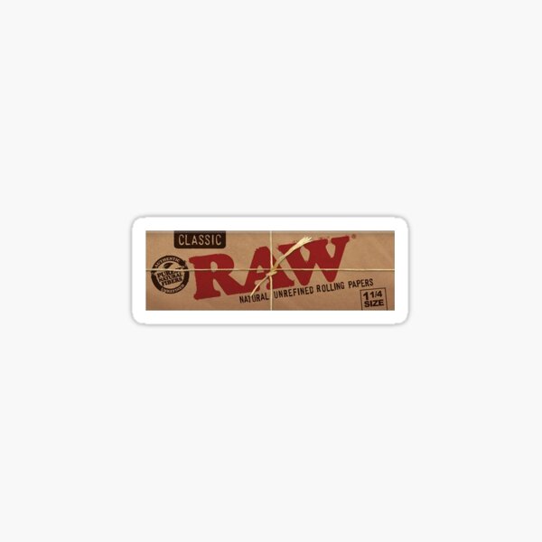 Raw Rolling Papers Sticker