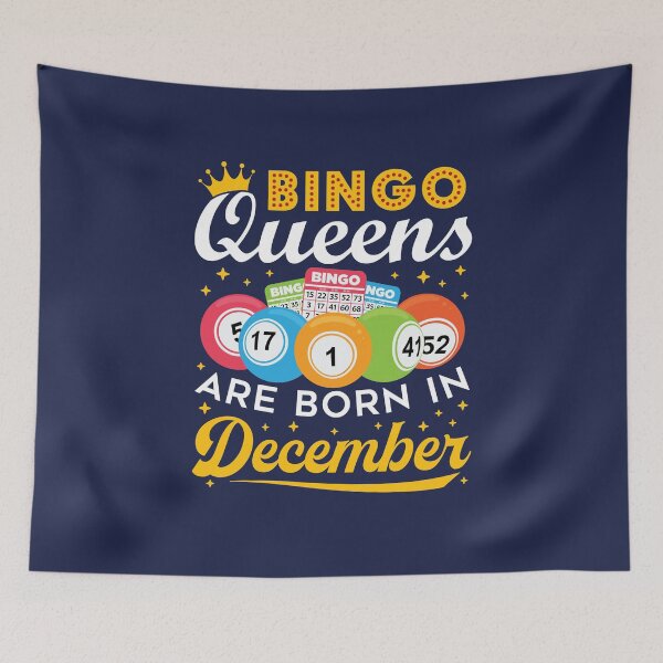 Item preview, Bingo Birthday Queens Are Born In December designed and sold by jaygo.