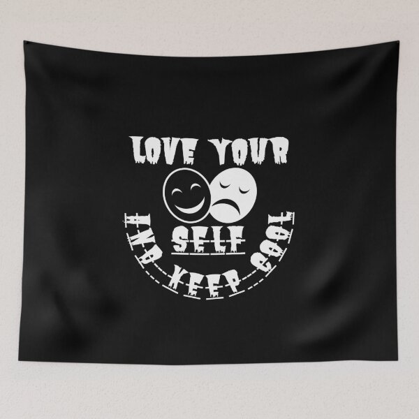 Item preview, LOVE YOURSELF AND KEEP COOL designed and sold by Caesar-store.