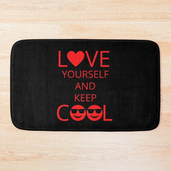 Item preview, Love yourself and keep cool | Black designed and sold by metin1331.