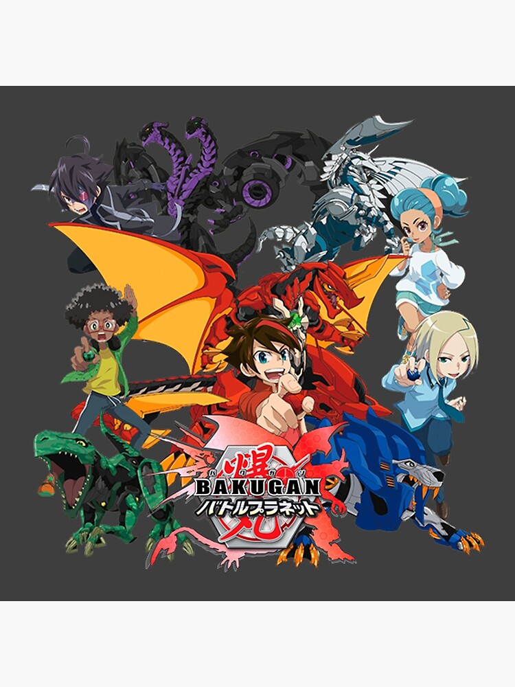 Bakugan Battle Brawlers Characters HD Art Board Print by DisenyosBubble