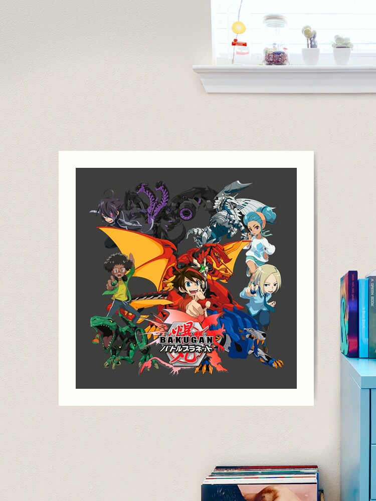 Bakugan Battle Brawlers Characters HD Art Board Print by DisenyosBubble