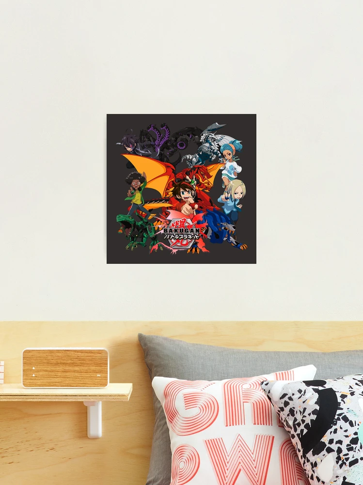 Bakugan Battle Brawlers Dragon Character Paint By Numbers - PBN Canvas