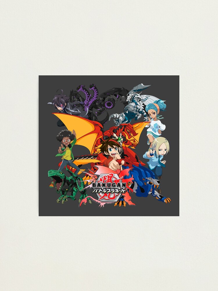 Bakugan Battle Brawlers Characters 2 HD Art Board Print by DisenyosBubble