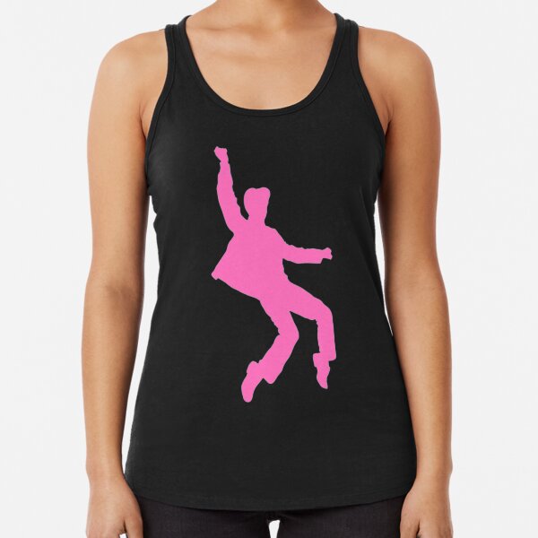 Elvis Presley Pink Elvis Racerback Tank Top