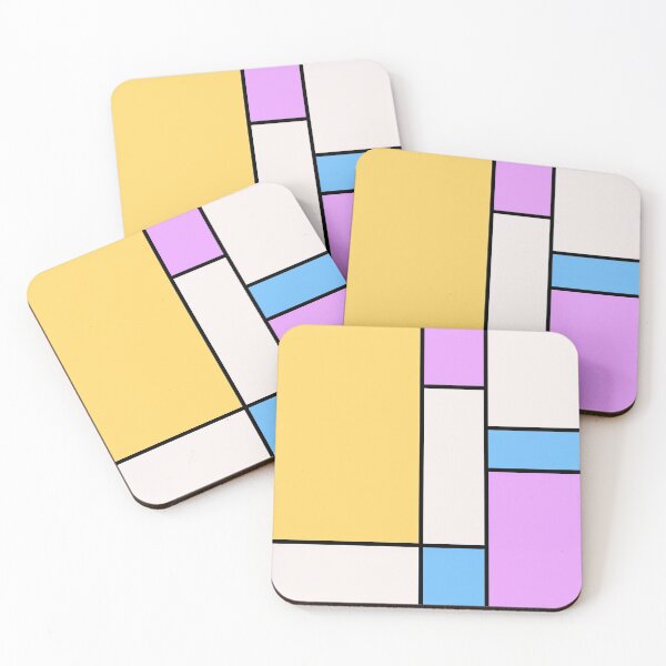 Item preview, Mondrian inspired designed and sold by Tania Guzmán.