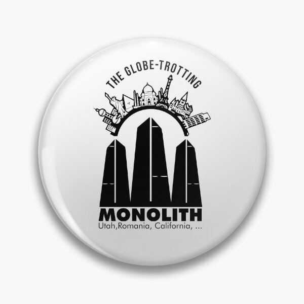 Item preview, Utah Mysterious Monolith - The Globe-Trotting Monolith Funny science fiction Aliens designed and sold by Van-Tees.