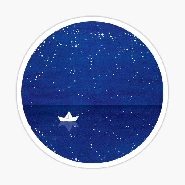 Zen segeln Sticker