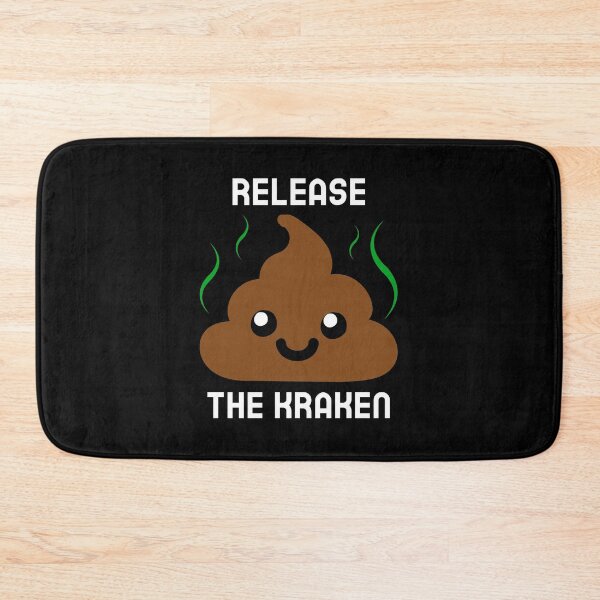 Item preview, Release The Kraken – Stinky Smelly Toilet Poos designed and sold by The Green Corner.