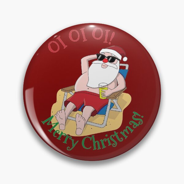 Item preview, Oi Oi Oi Merry Australian Christmas! Santa In the Beach designed and sold by johnmgr21.