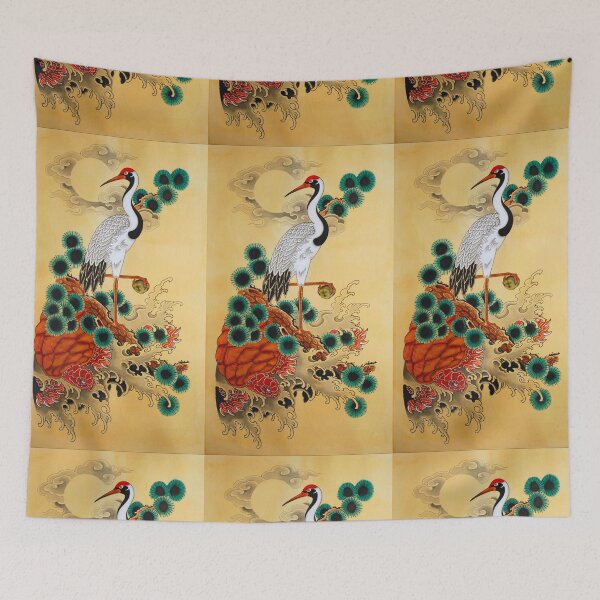 Item preview, The Red Crowned Crane designed and sold by zachan57.