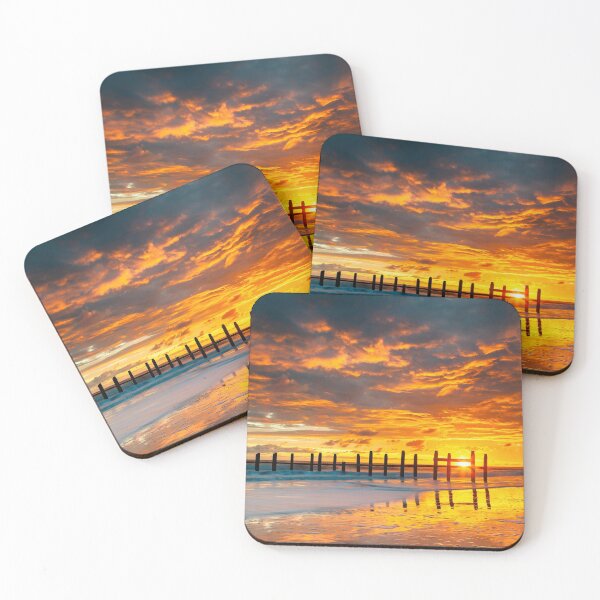Item preview, Sunrise on Happisburgh Beach designed and sold by dp-images.