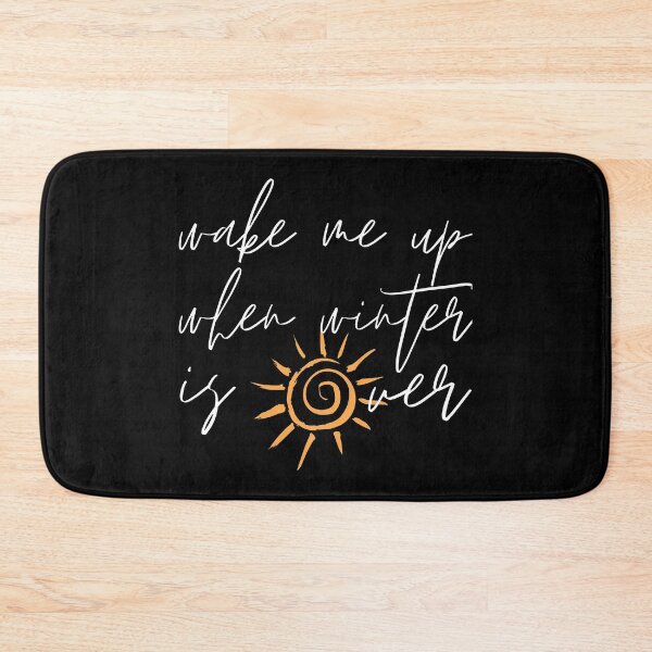 Item preview, Wake Me Up When Winter Is Over designed and sold by Nathalie Aynié.