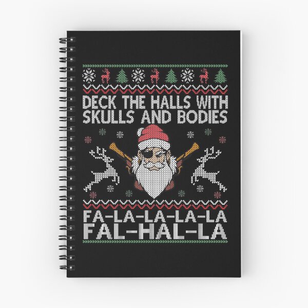Item preview, Decora los pasillos con calaveras y cadáveres. Divertida Navidad vikinga designed and sold by HeroTee.