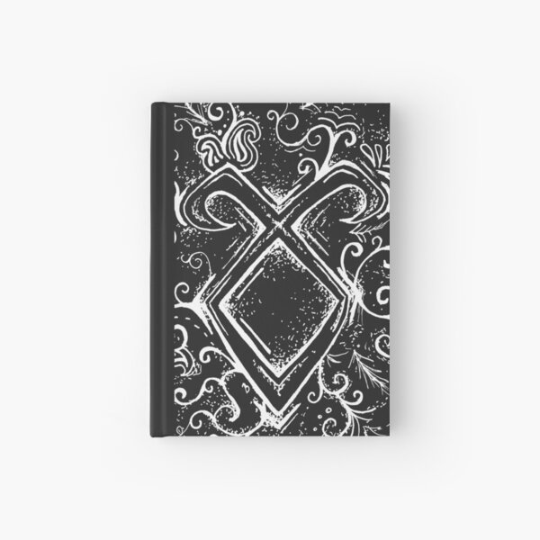 Angelic Rune Mandala- Inverted Hardcover Journal