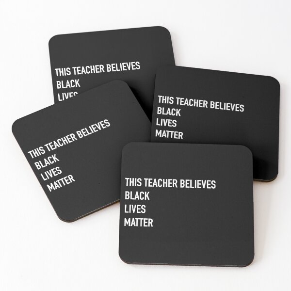 Item preview, This Teacher Believes Black Lives Matter designed and sold by WildeandCo.