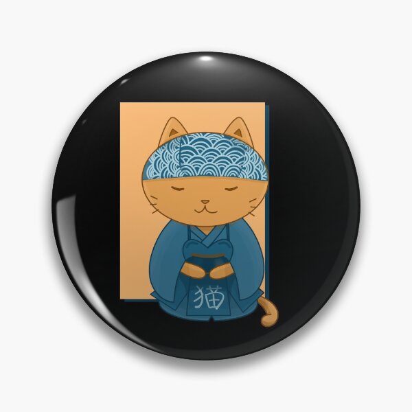 Item preview, Kendo-Kat: Kendo-ka Cat designed and sold by WheeklysaurusCo.