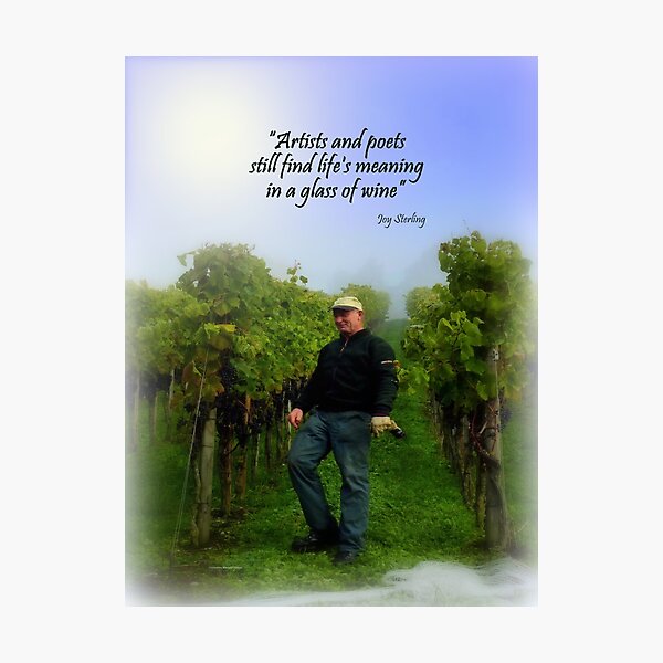 Item preview, Swiss Vineyard designed and sold by Charmiene Maxwell-Batten.