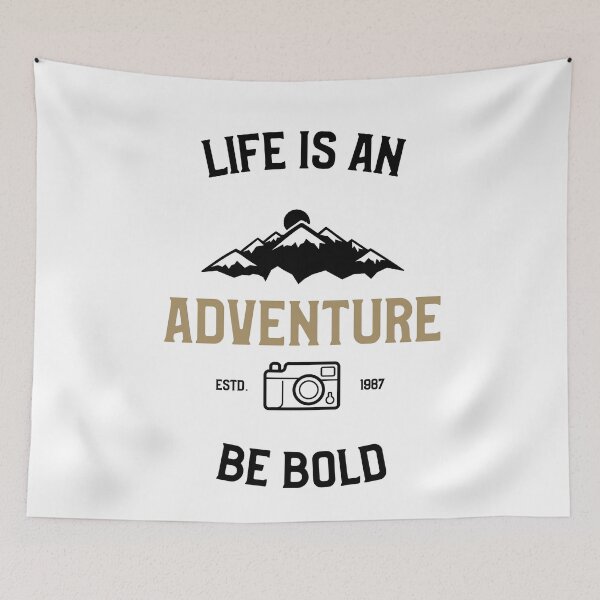 Item preview, Be Bold Life Is An Adventure Outdoor Weekend designed and sold by OldCamp.