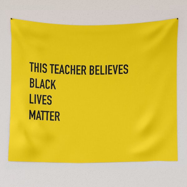 Item preview, This Teacher Believes Black Lives Matter designed and sold by WildeandCo.