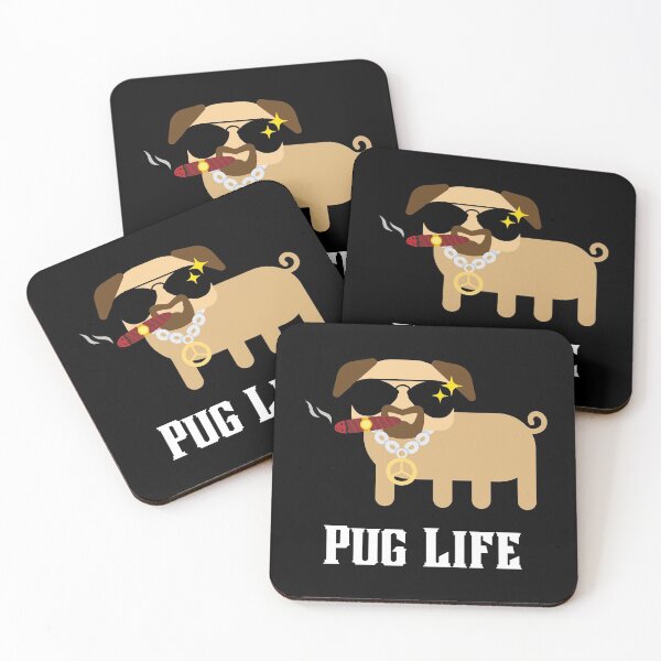 Item preview, Pug Life - Gangster Pug designed and sold by ShawnDzign.