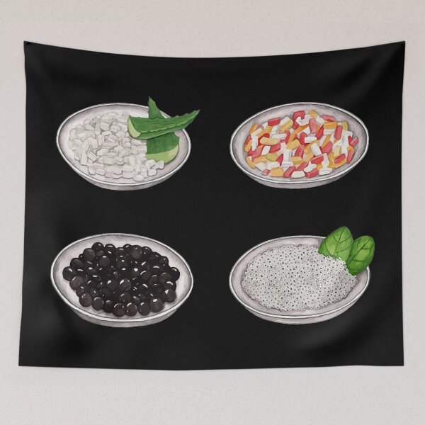 Item preview, Aloe vera, gelatina, frijoles negros, menta designed and sold by TeriRobbins.