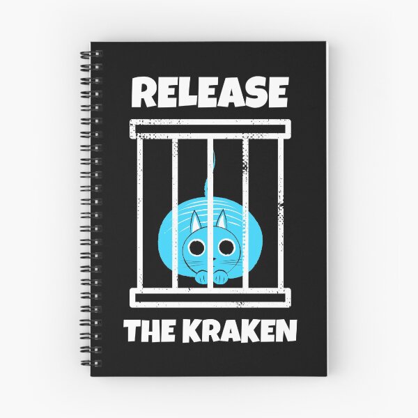 Item preview, Release The Kraken – Funny Kitty Behind Bars Ready To Pounce designed and sold by The Green Corner.