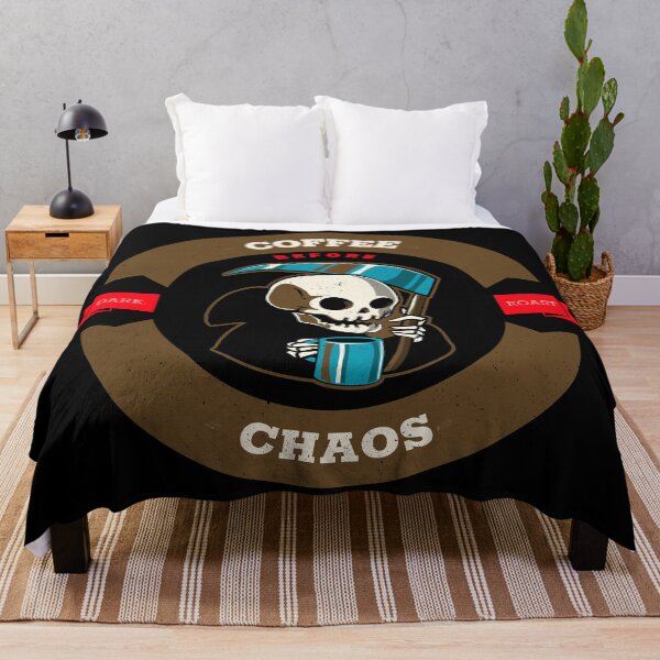 Item preview, Dark Roast Coffee Before Chaos - Rich & Bold Coffee House Emblem designed and sold by Coder-T.