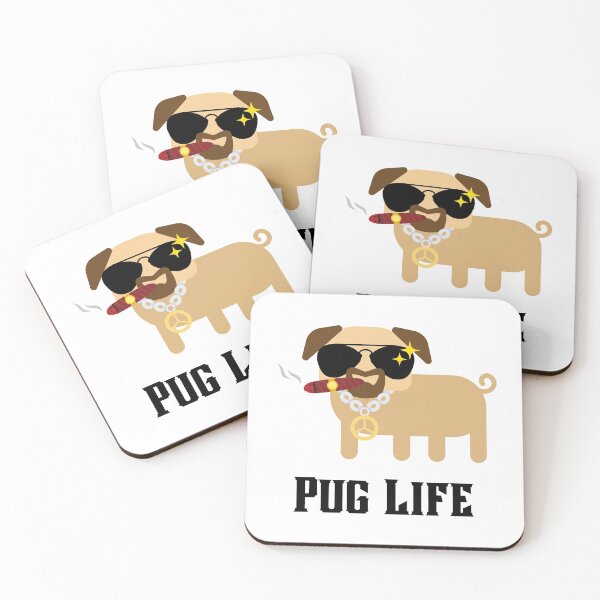 Item preview, Pug Life - Gangster Pug designed and sold by ShawnDzign.