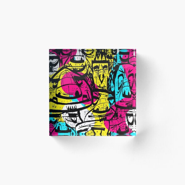 Tight Spaces II Acrylic Block