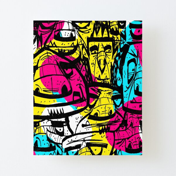 Tight Spaces II Canvas Mounted Print