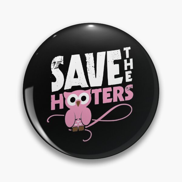 Item preview, Save the hooters breast cancer designed and sold by mederDESIGNS.