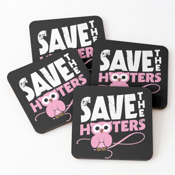 Item preview, Save the hooters breast cancer designed and sold by mederDESIGNS.